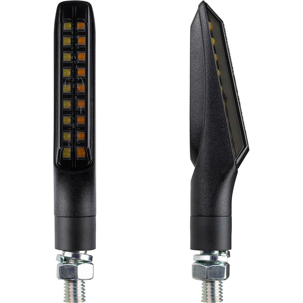 Indicatori LED frontali nitidi