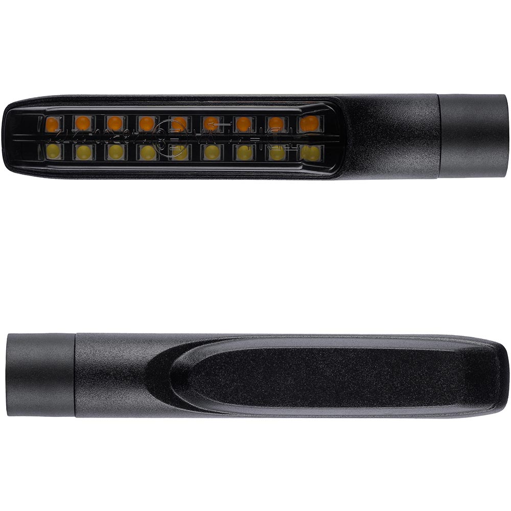 Indicatori LED frontali nitidi