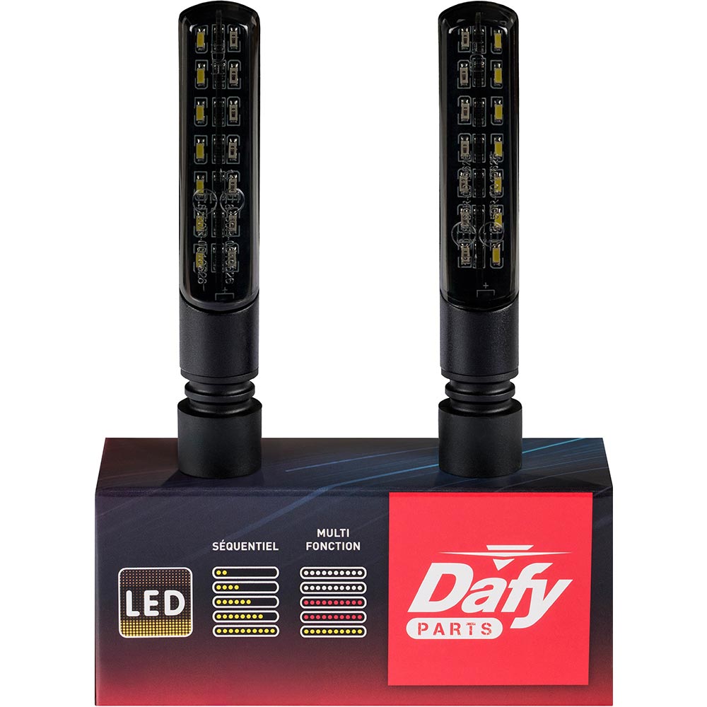 Indicatori di curva a LED frontali sequenziali