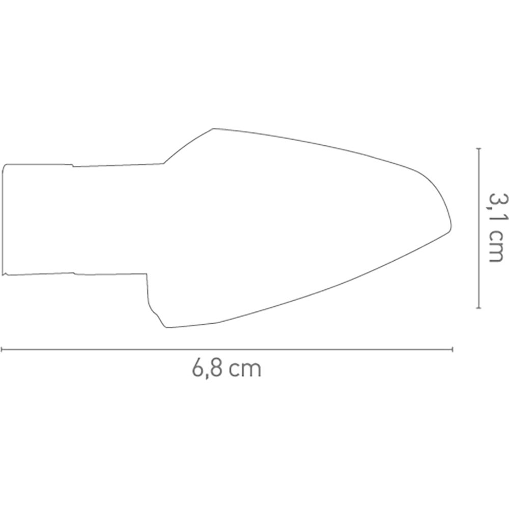 Indicatori di direzione con lampadina fantasma