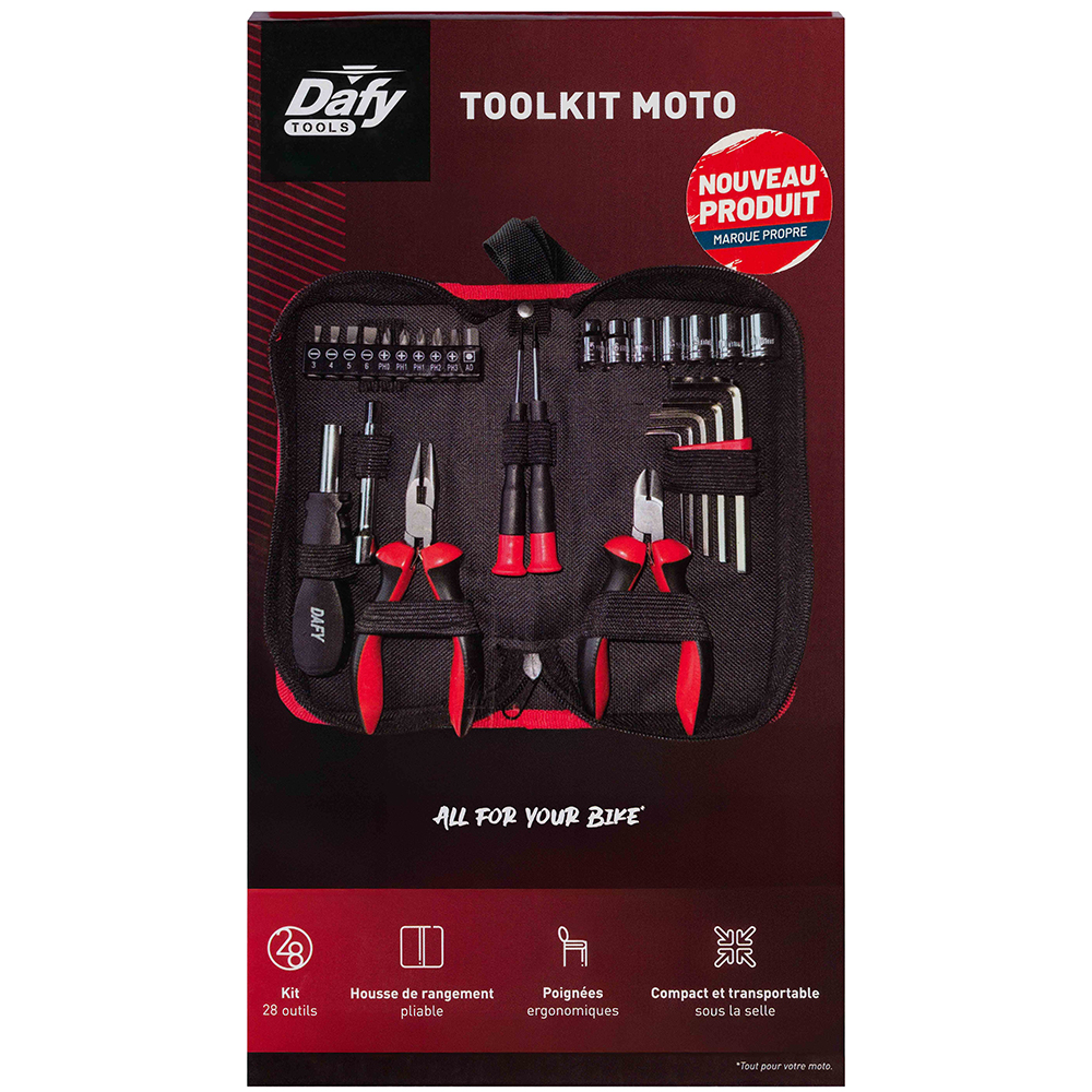 Kit di strumenti per la moto
