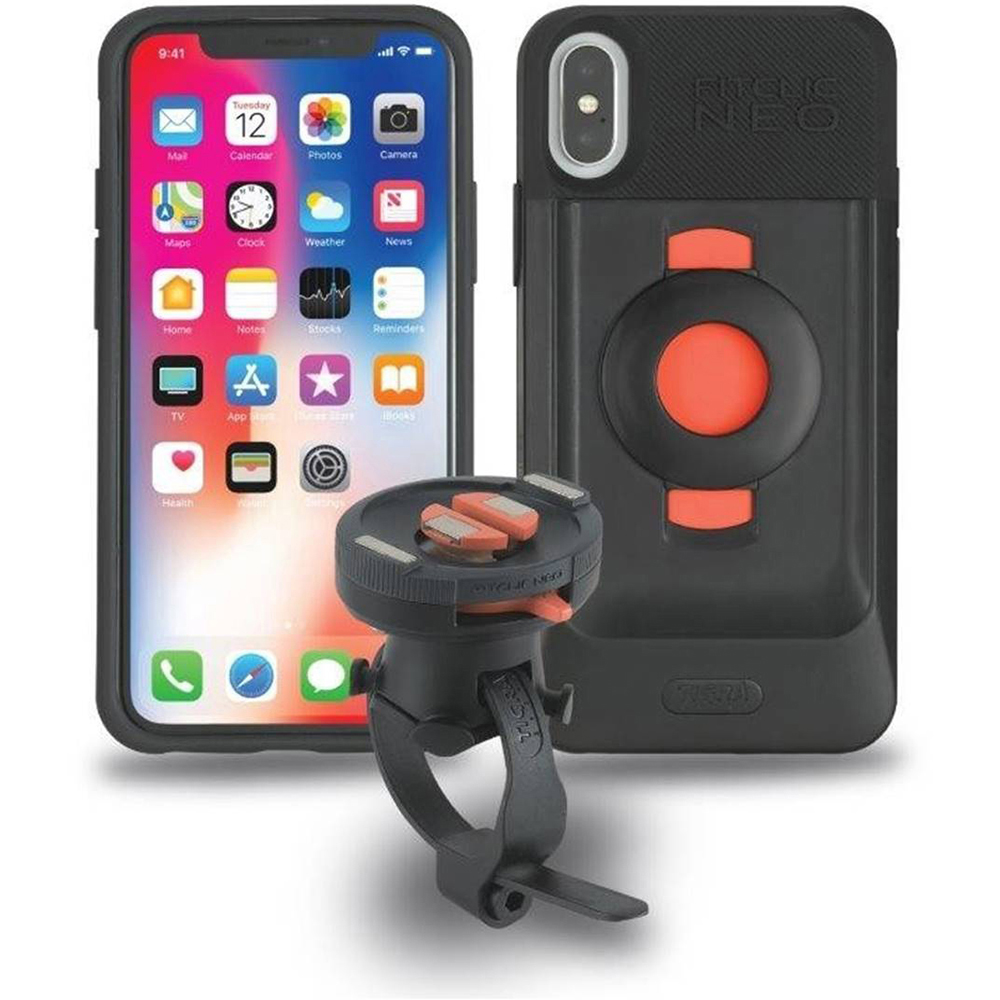 Custodia Fitclic Neo per iPhone X - Con supporto