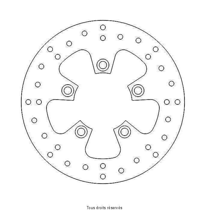 Disco freno Piaggio DIS1244