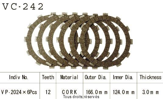 Rivestimenti della frizione VC242