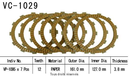 Rivestimenti della frizione VC1029