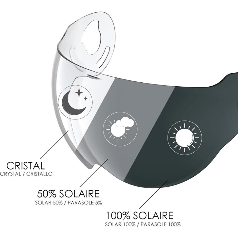 Schermo fotocromatico Boxxer/Boxxer 2/Roadster