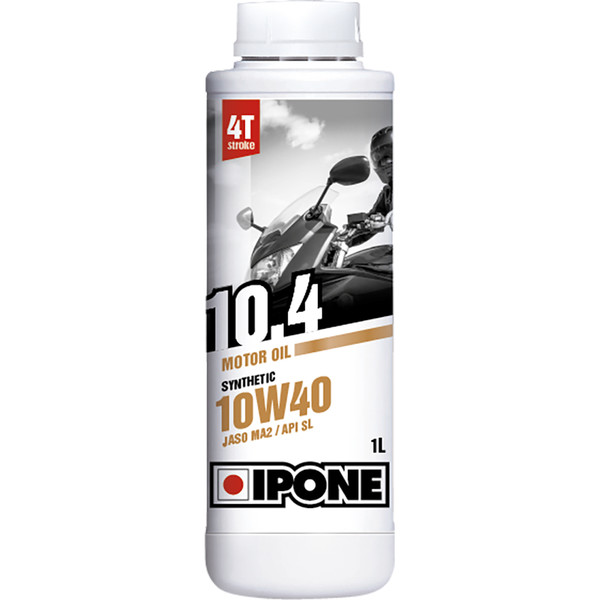 Olio motore sintetico 10.4 10W40 - moto a 4 tempi