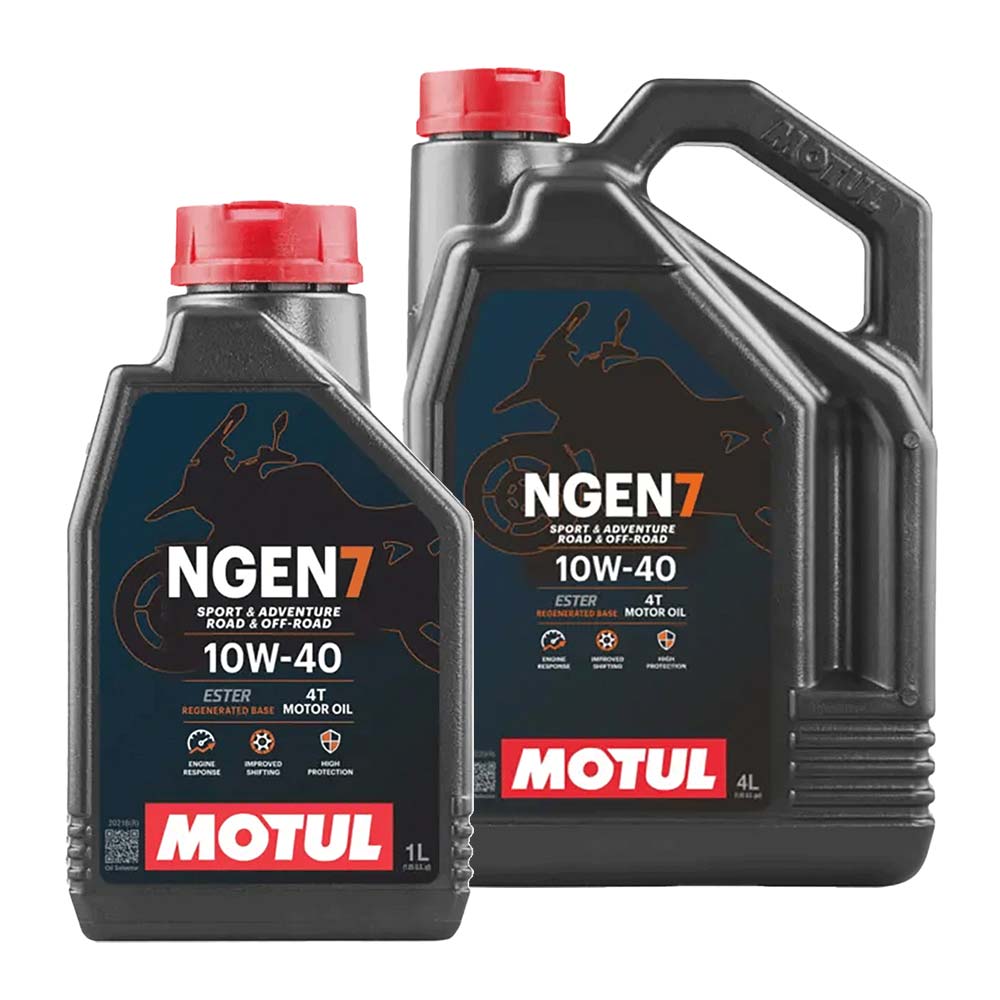 Olio NGEN7 4T 10W40 - 4L + 1L in omaggio