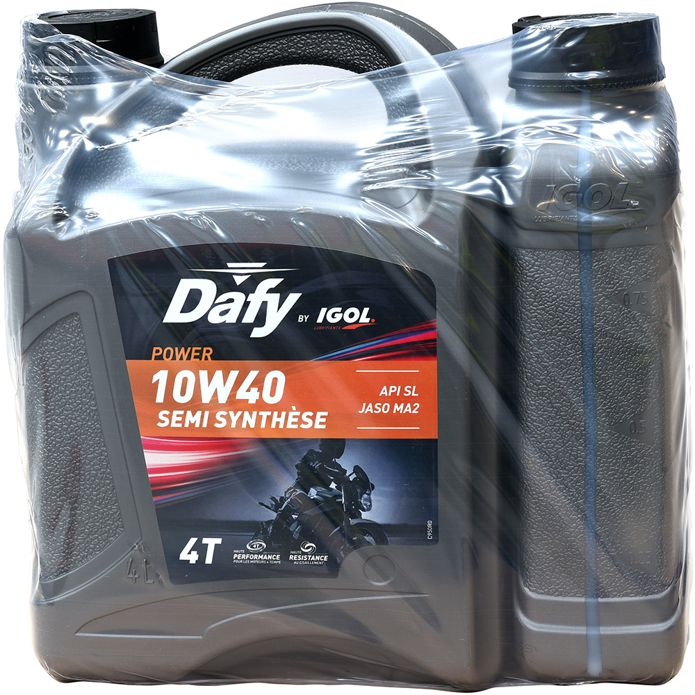 Olio semisintetico Power 4T 10W40 - 4L + 1L