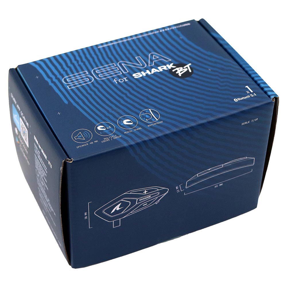 Per Shark - Interfono Bluetooth® BTS singolo