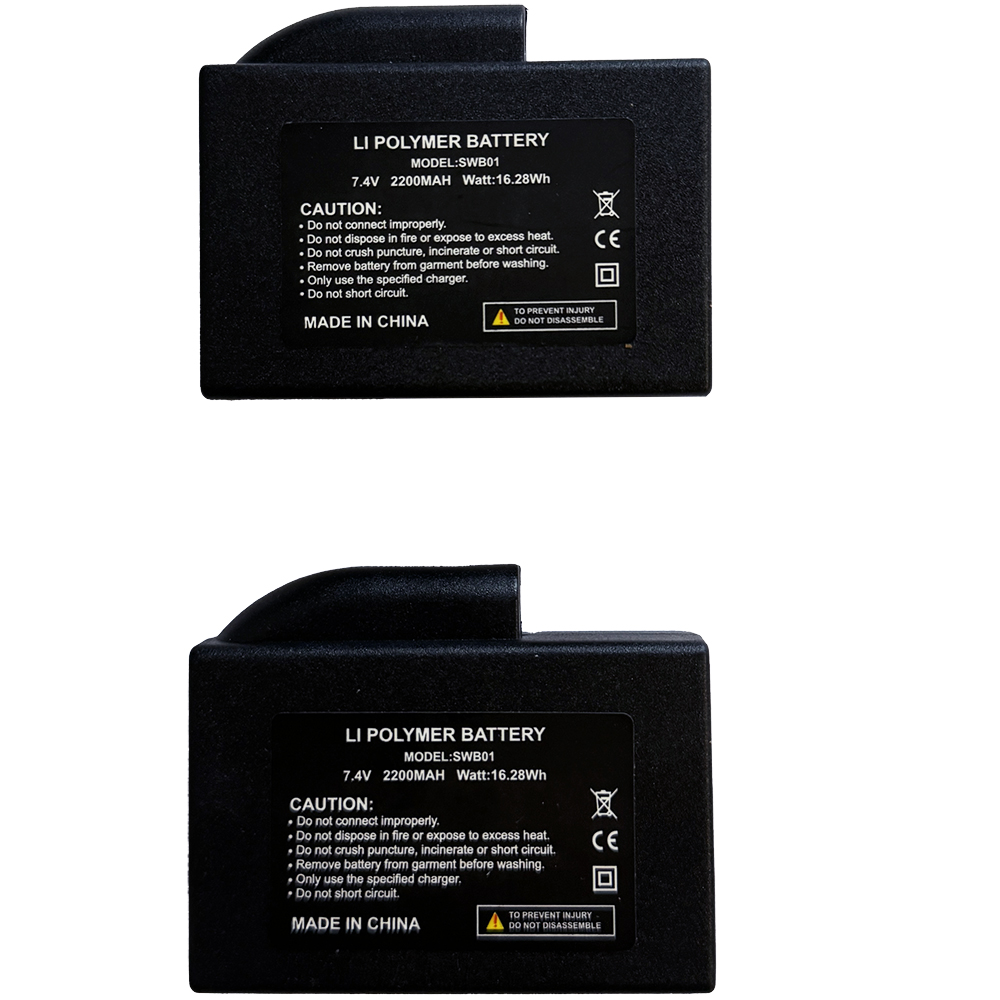 Kit 2 batterie Guanti artici