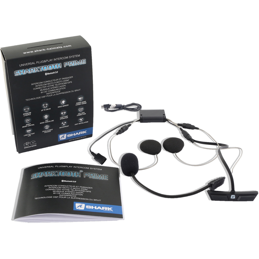 Kit Bluetooth/Interfono Sharktooth® Prime