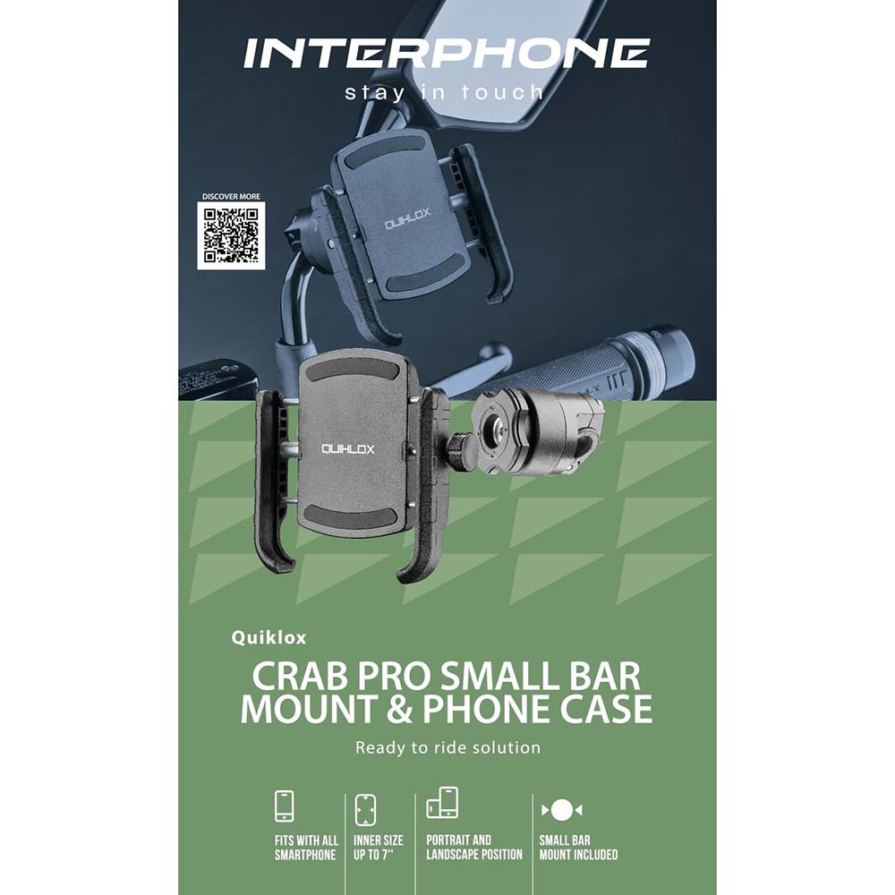 Kit Quiklox - Custodia per granchi + supporto per specchio Small Bar