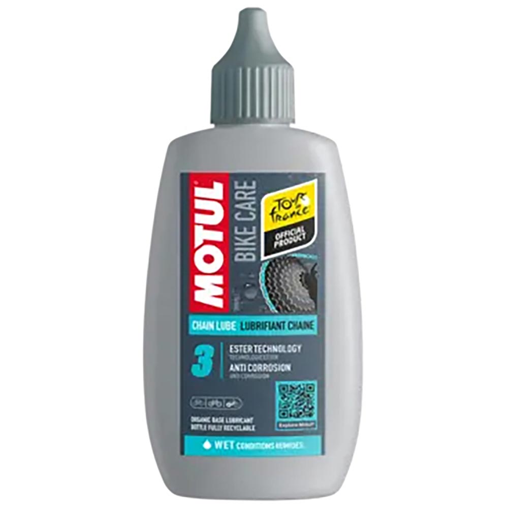 Lubrificante per catene bagnato per la cura della bicicletta 100 ml