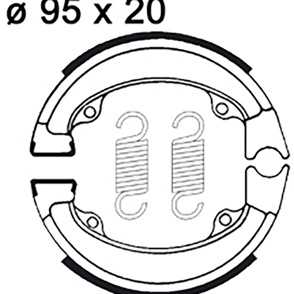 Ganasce freno LMS801