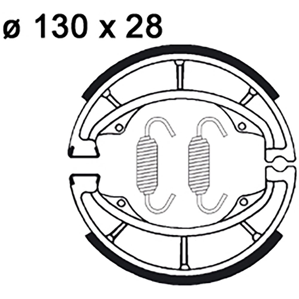 Ganasce freno LMS804