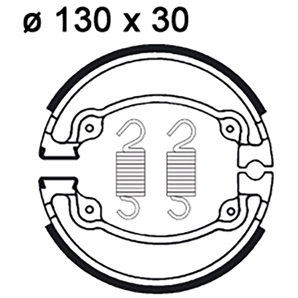 Ganasce freno LMS816