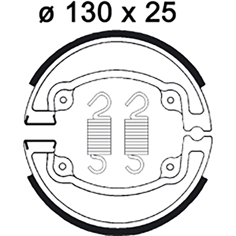 Ganasce freno LMS831