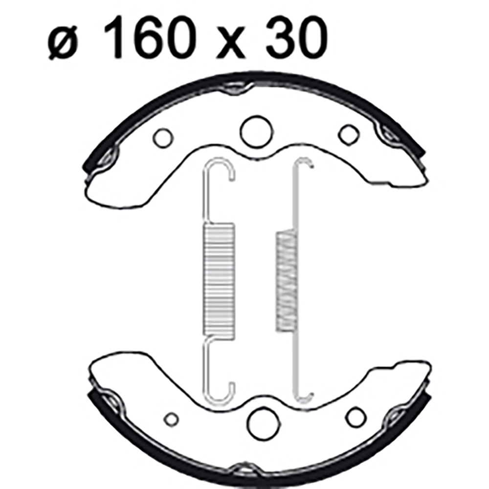 Ganasce freno LMS834