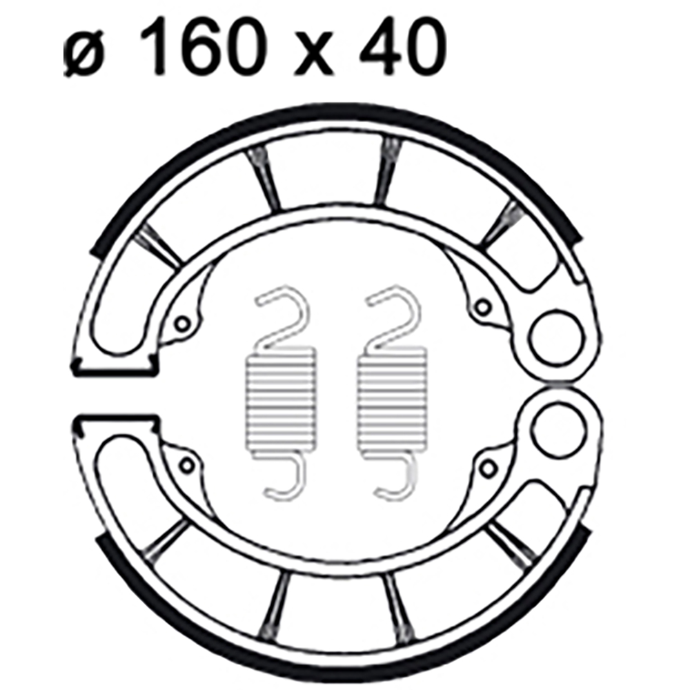 Ganasce freno LMS849