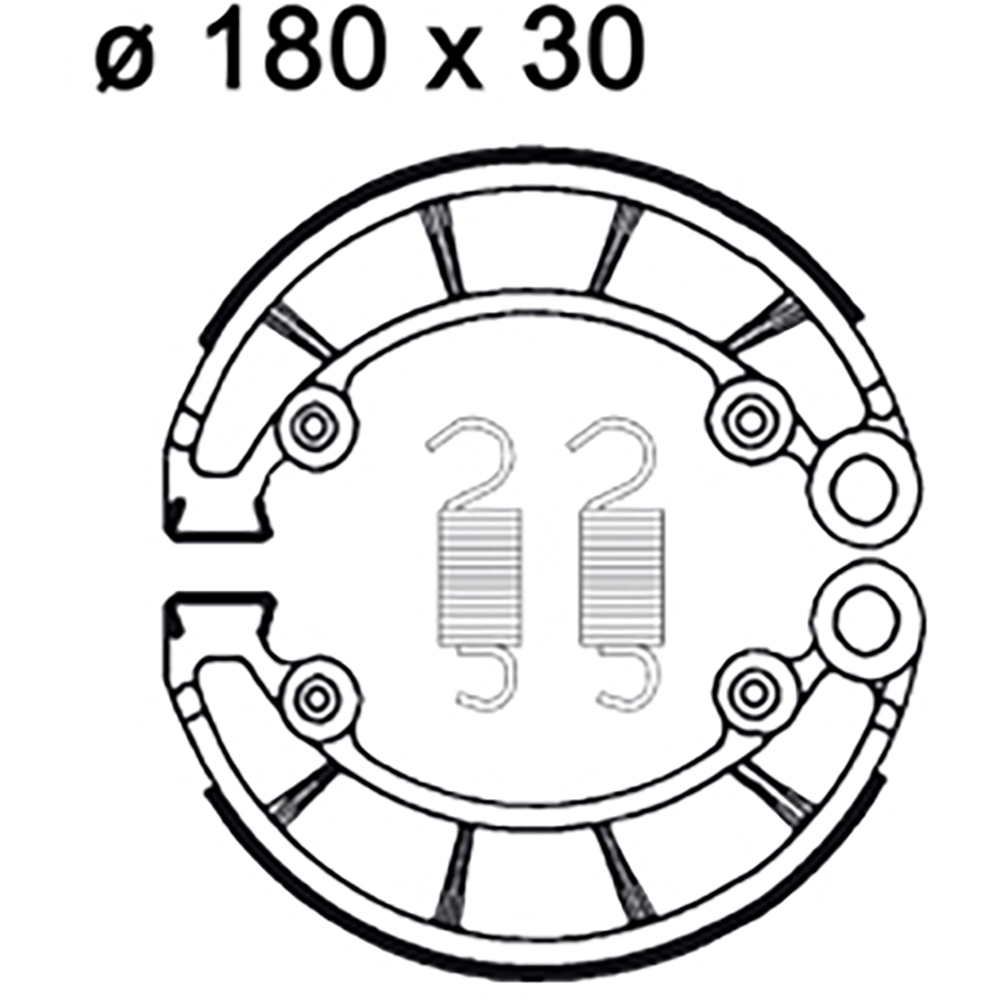 Ganasce freno LMS859