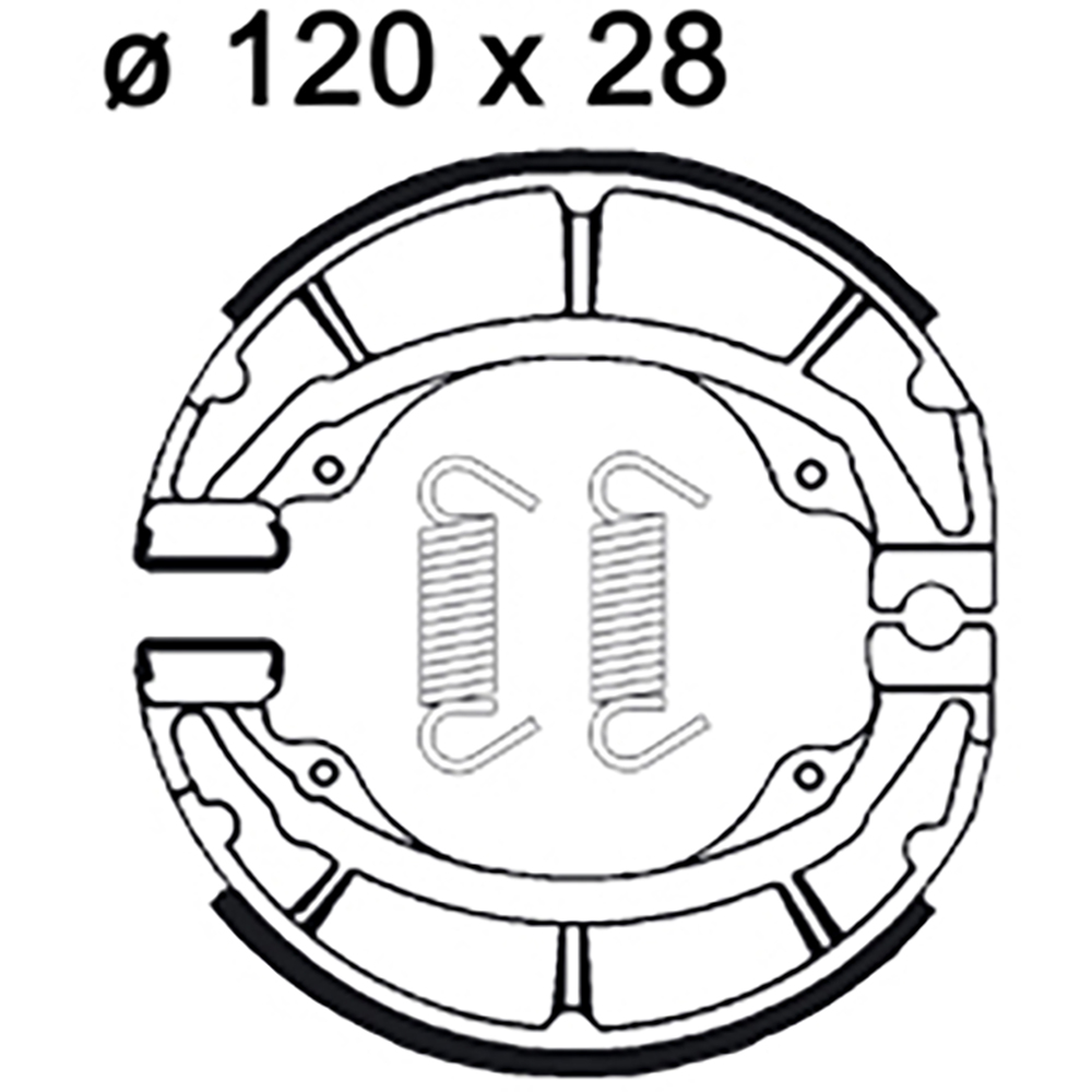 Ganasce freno LMS879