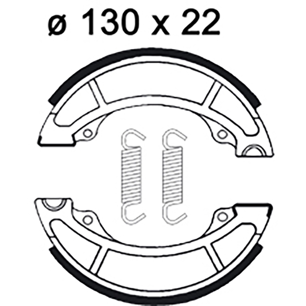 Ganasce freno LMS882