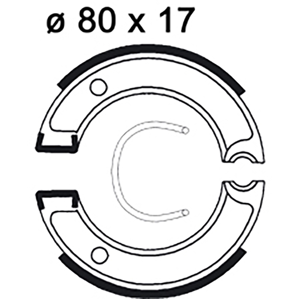 Ganasce freno LMS885
