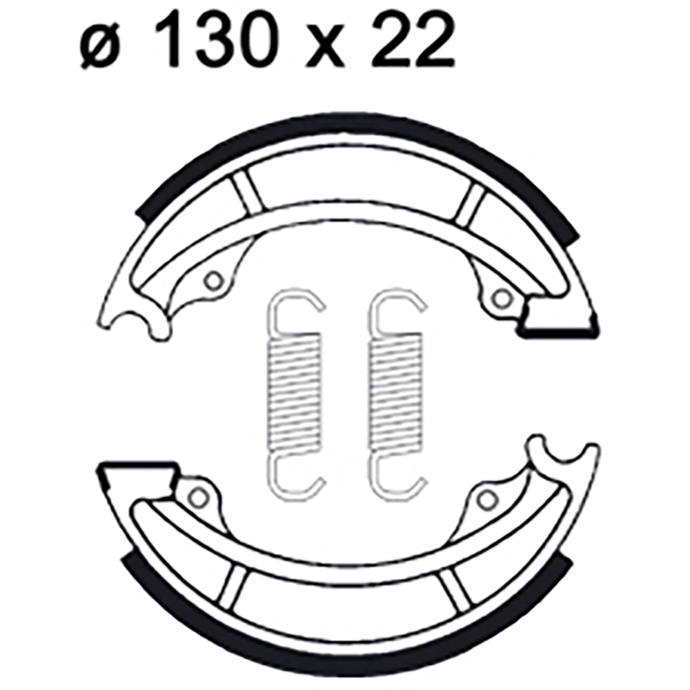 Ganasce freno LMS894