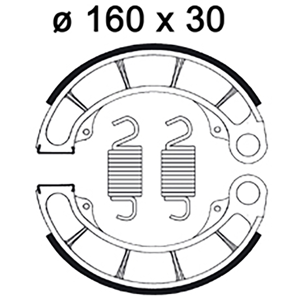 Ganasce freno LMS921