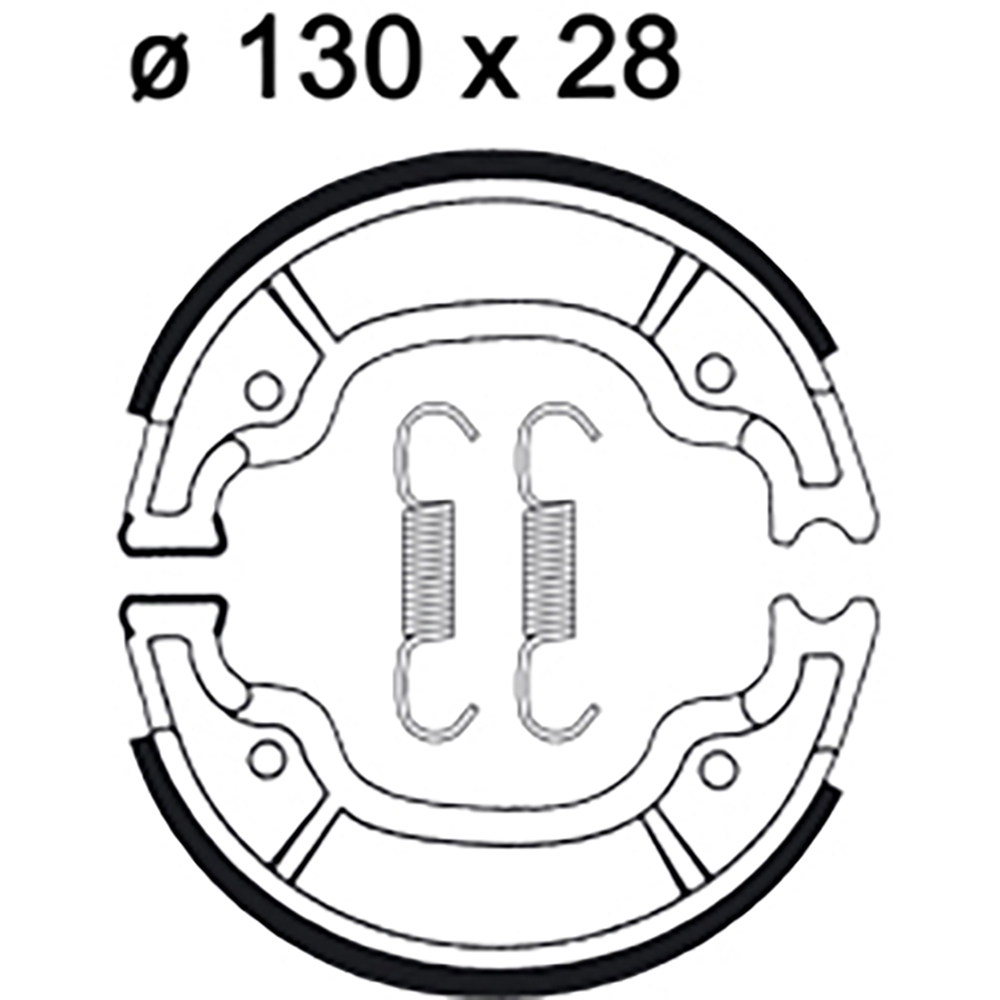Ganasce freno LMS922