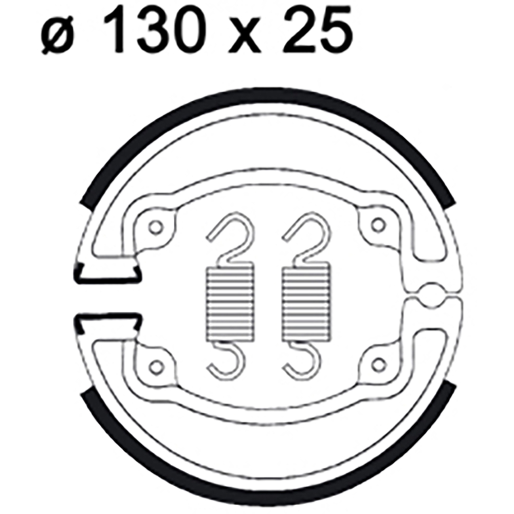 Ganasce freno LMS926