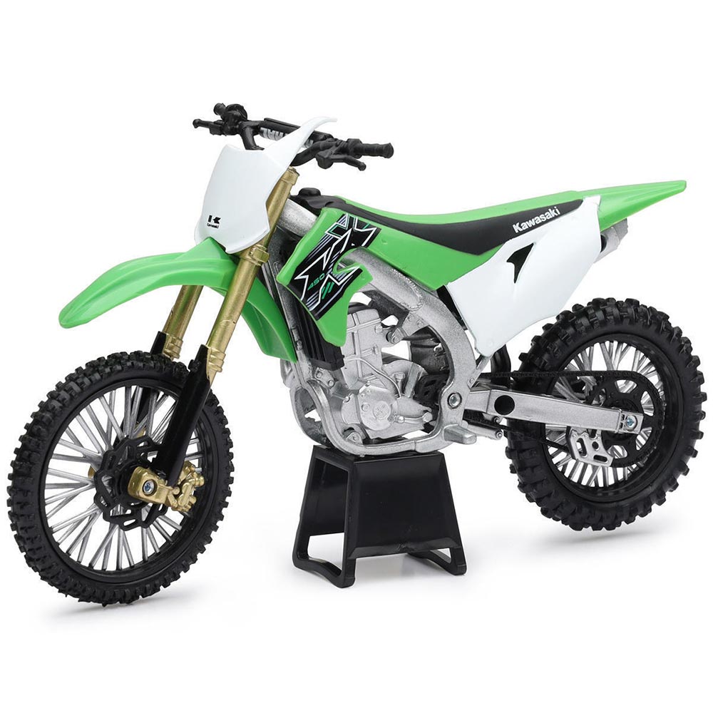 Moto in scala 1/12 Kawasaki 450 KX