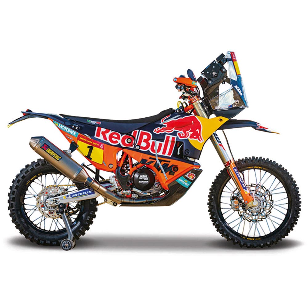 Modello di moto in scala 1/18 KTM 450 Dakar Rally 2019