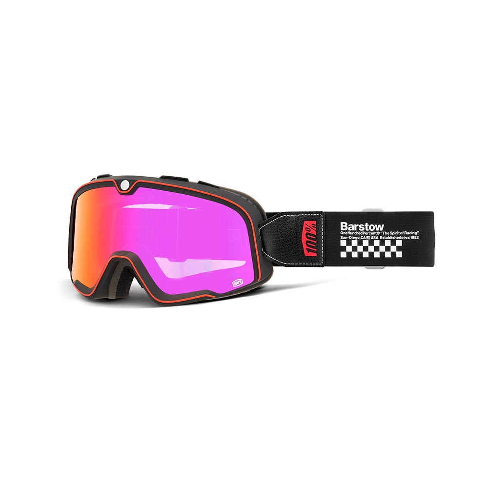 Maschera Barstow Erban - Specchio rosso scuro