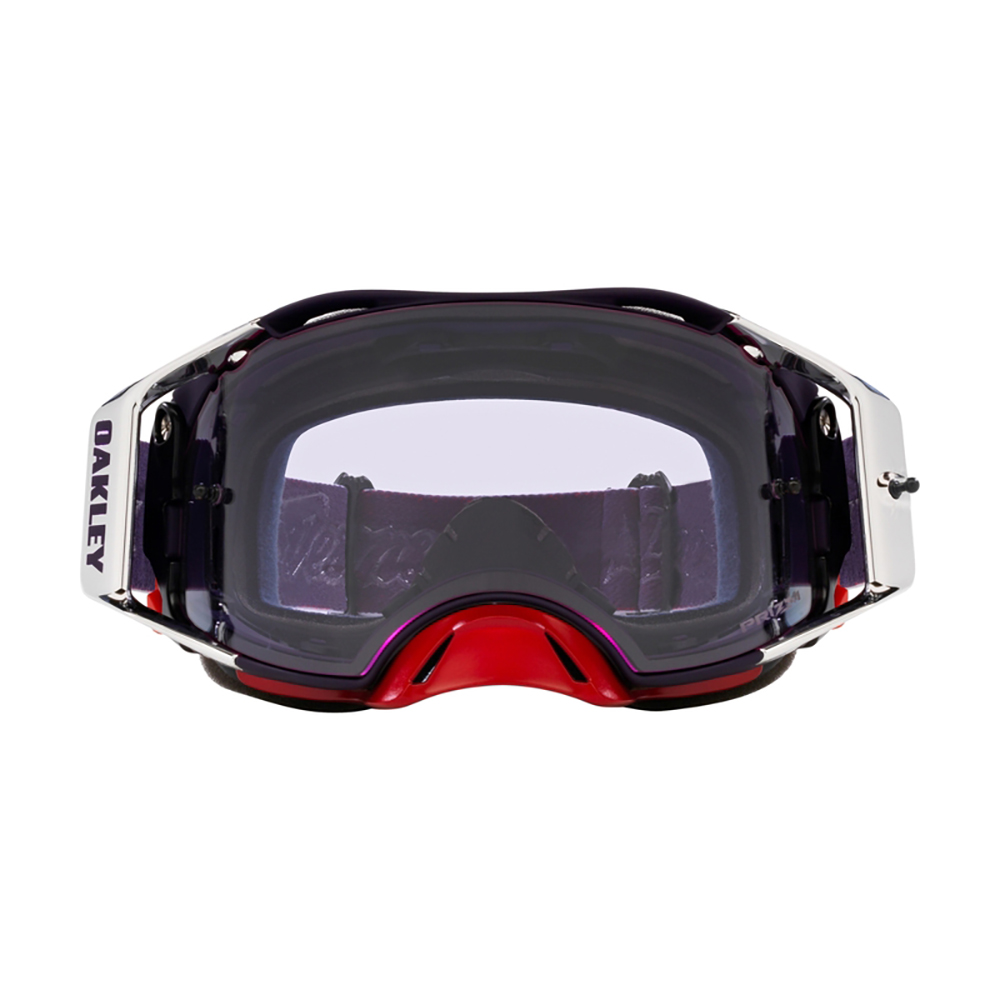 Maschera MX Airbrake Troy Lee Designs RWB Stars - schermo Prizm