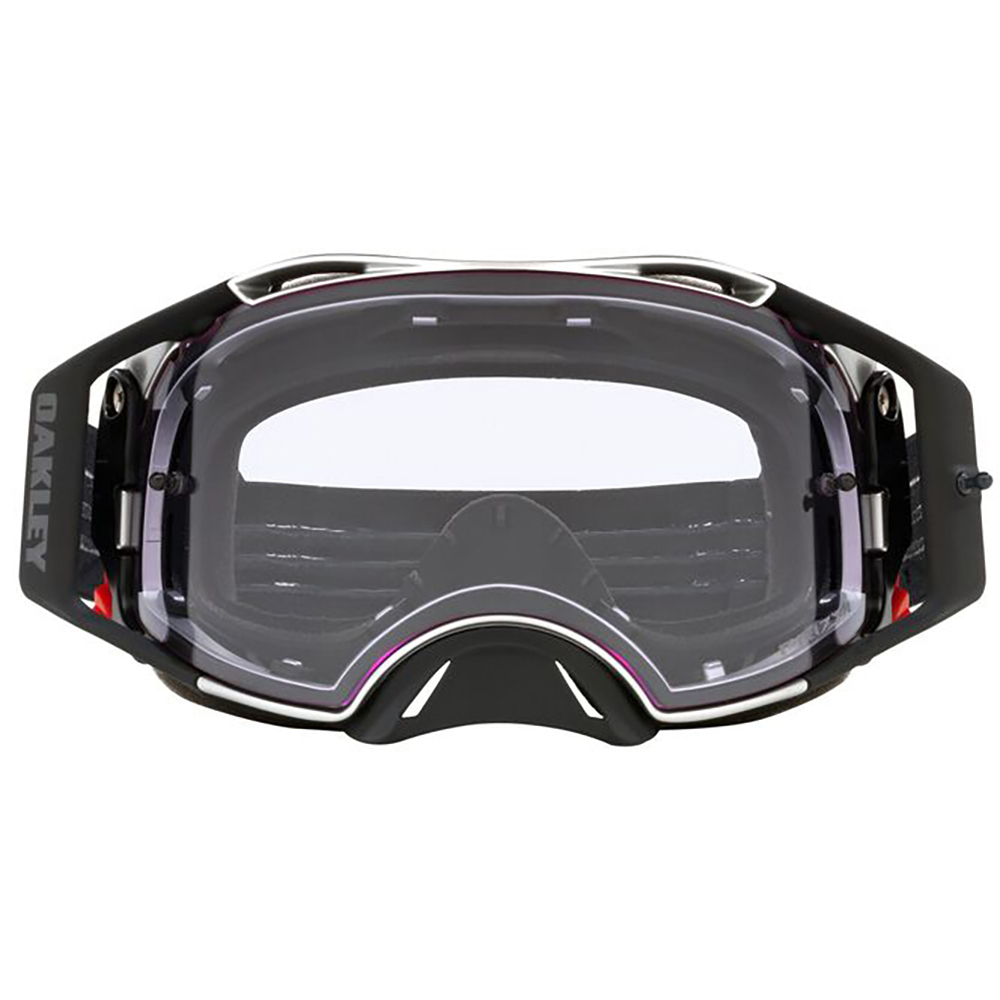 Maschera Airbrake MX Tuff Blocks Gunmetal - schermo Prizm