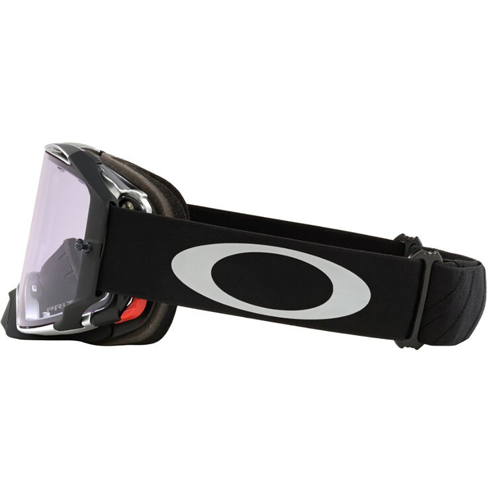 Maschera Airbrake MX Tuff Blocks Gunmetal - schermo Prizm