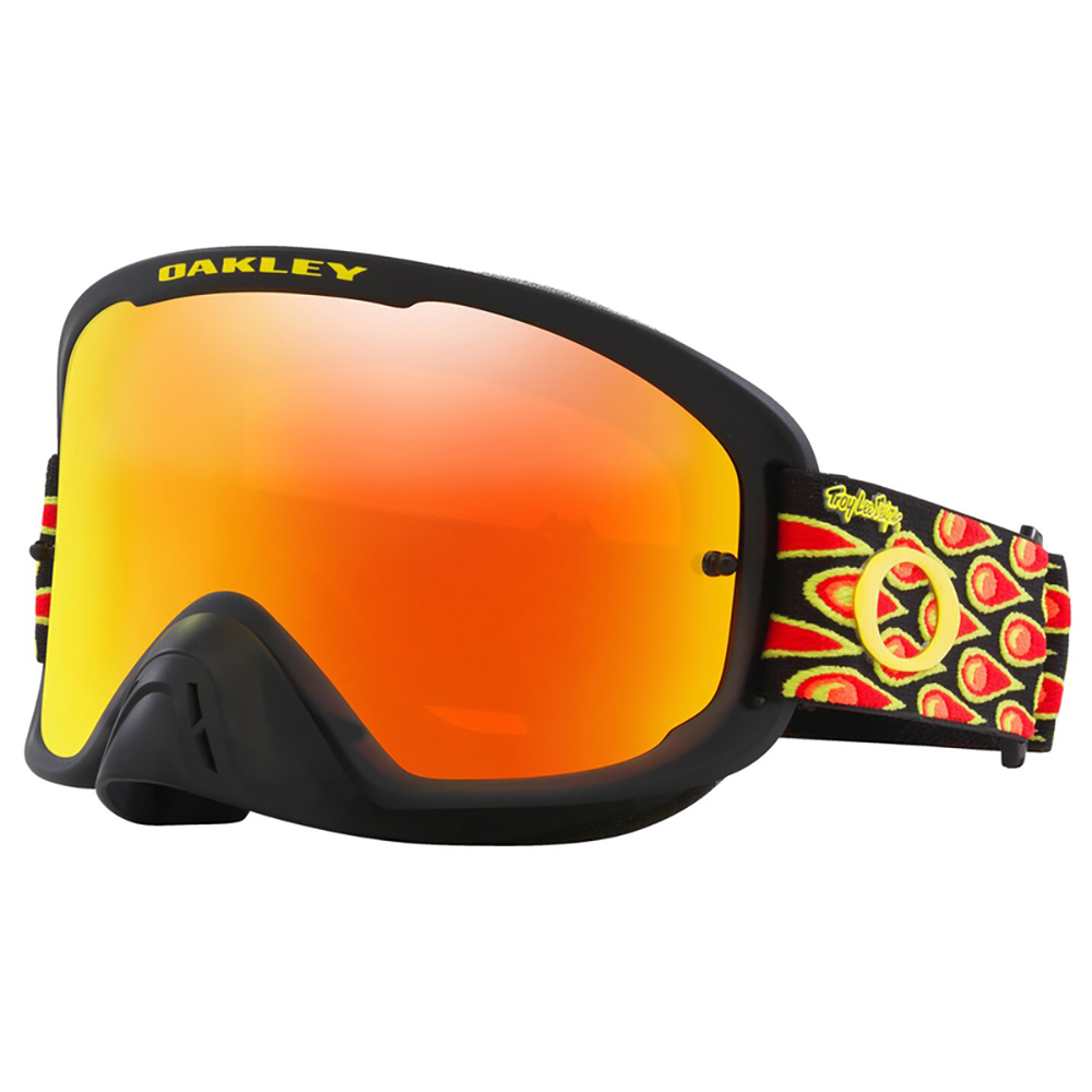O Frame 2.0 Pro MX Mask Troy Lee Designs Speed Bubbles - Lente Iridium