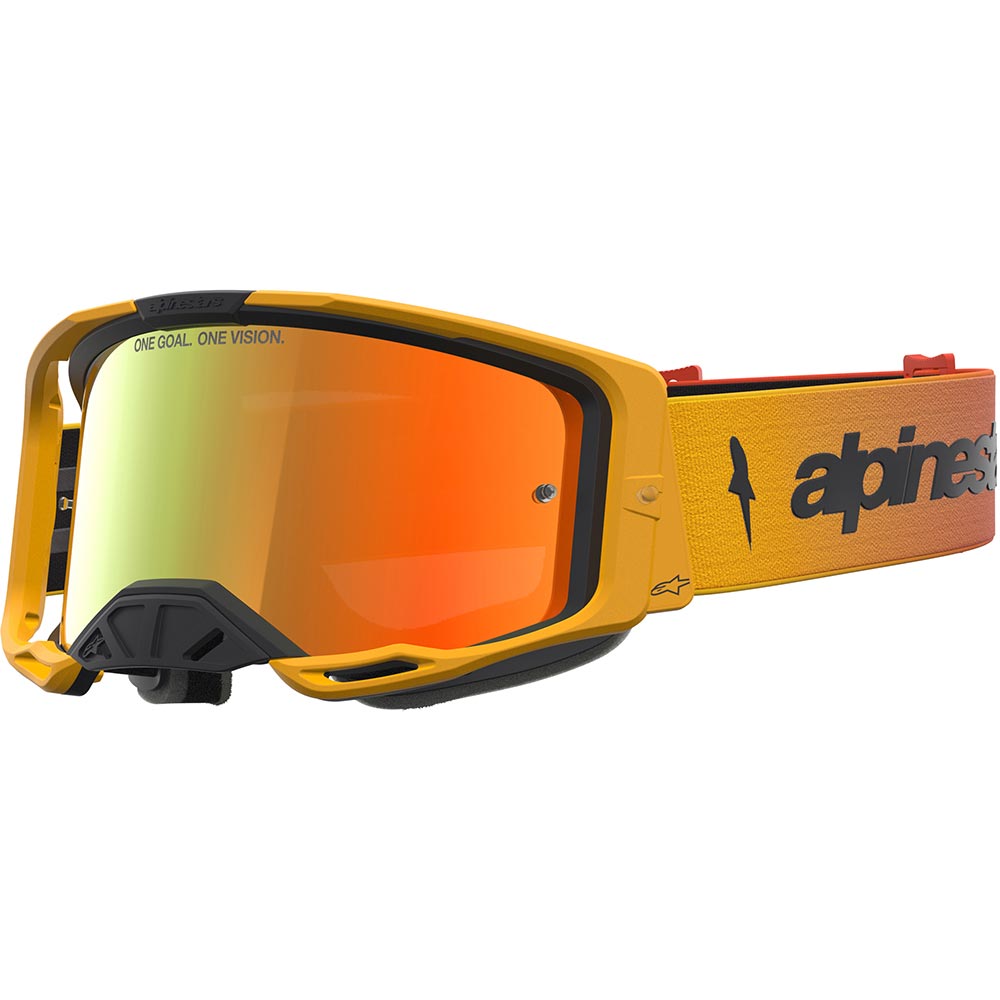 Maschera Vision 8 Amber Mirror