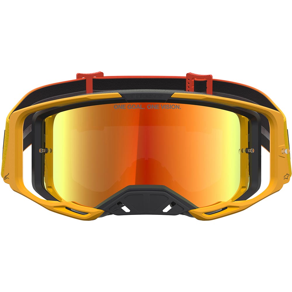 Maschera Vision 8 Amber Mirror