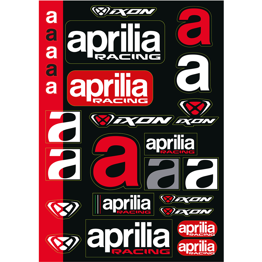 Aprilia 22 foglio adesivo