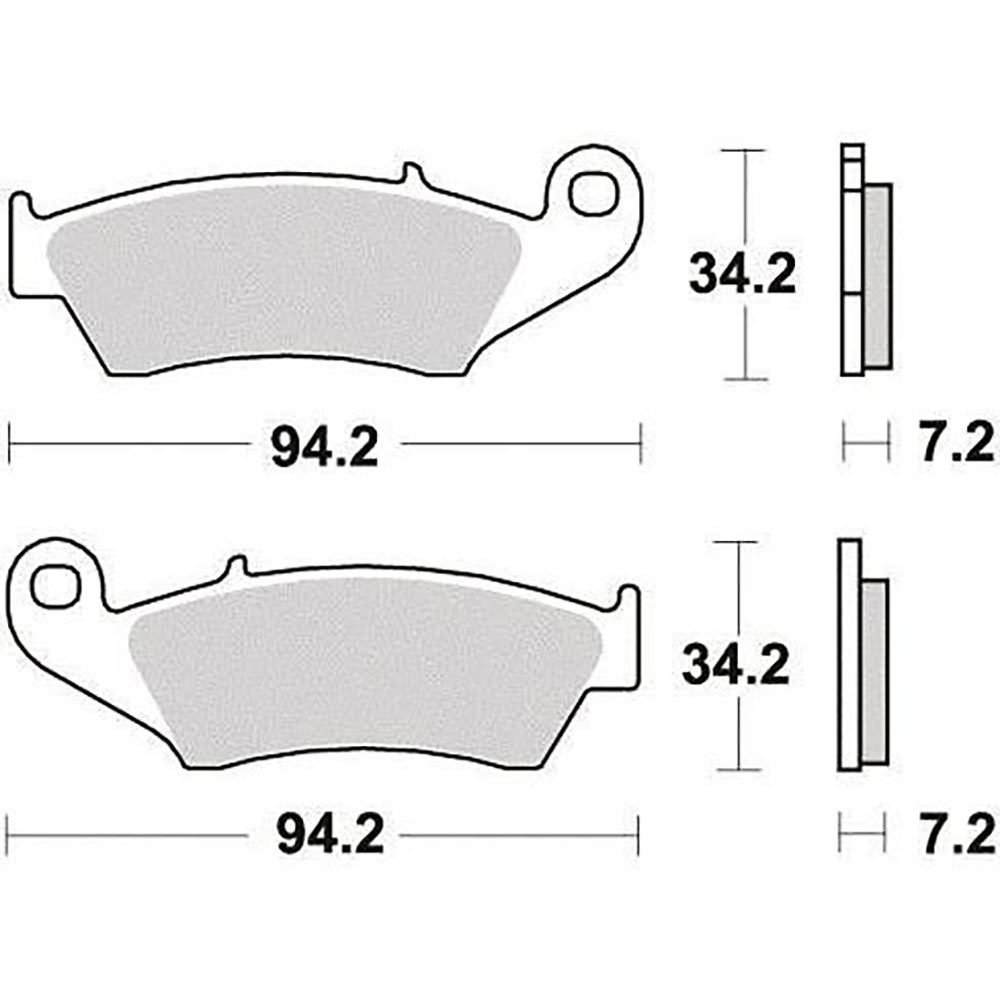 Pastiglie freno S1098NR