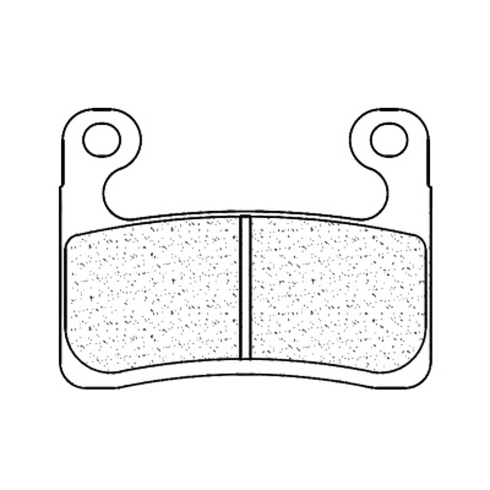 Pastiglie freno in metallo sinterizzato da competizione - 1257C60