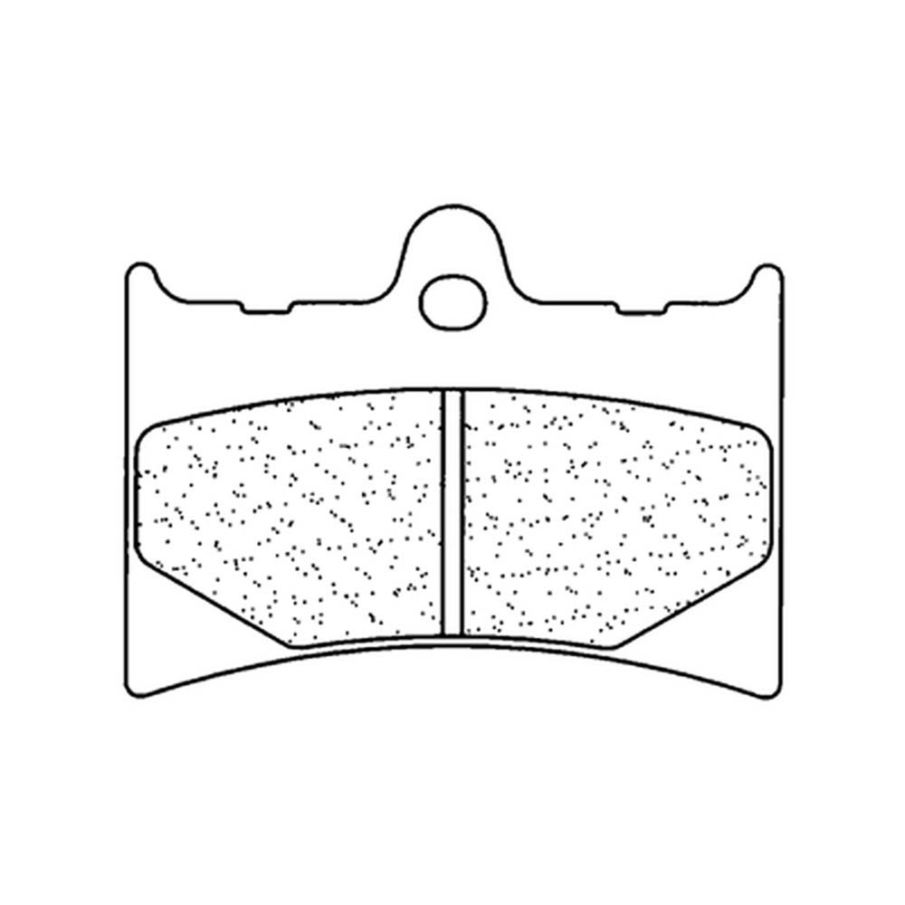 Pastiglie freno in metallo sinterizzato da competizione - 2398C60