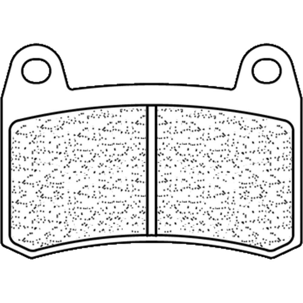 Pastiglie per freni in metallo sinterizzato per freni stradali - 1274A3+