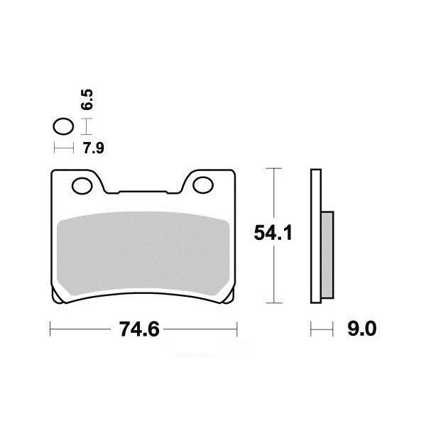 Pastiglie freno S1048N