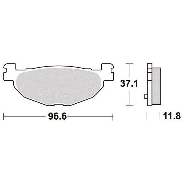 Pastiglie freno S1275N