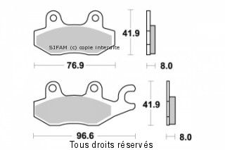 Pastiglie freno S1085N