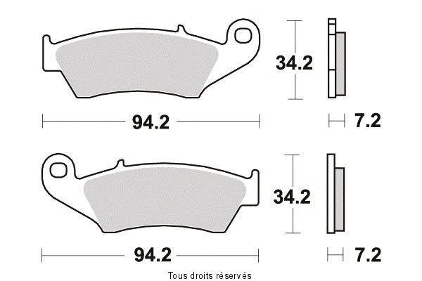 Pastiglie freno S1098N